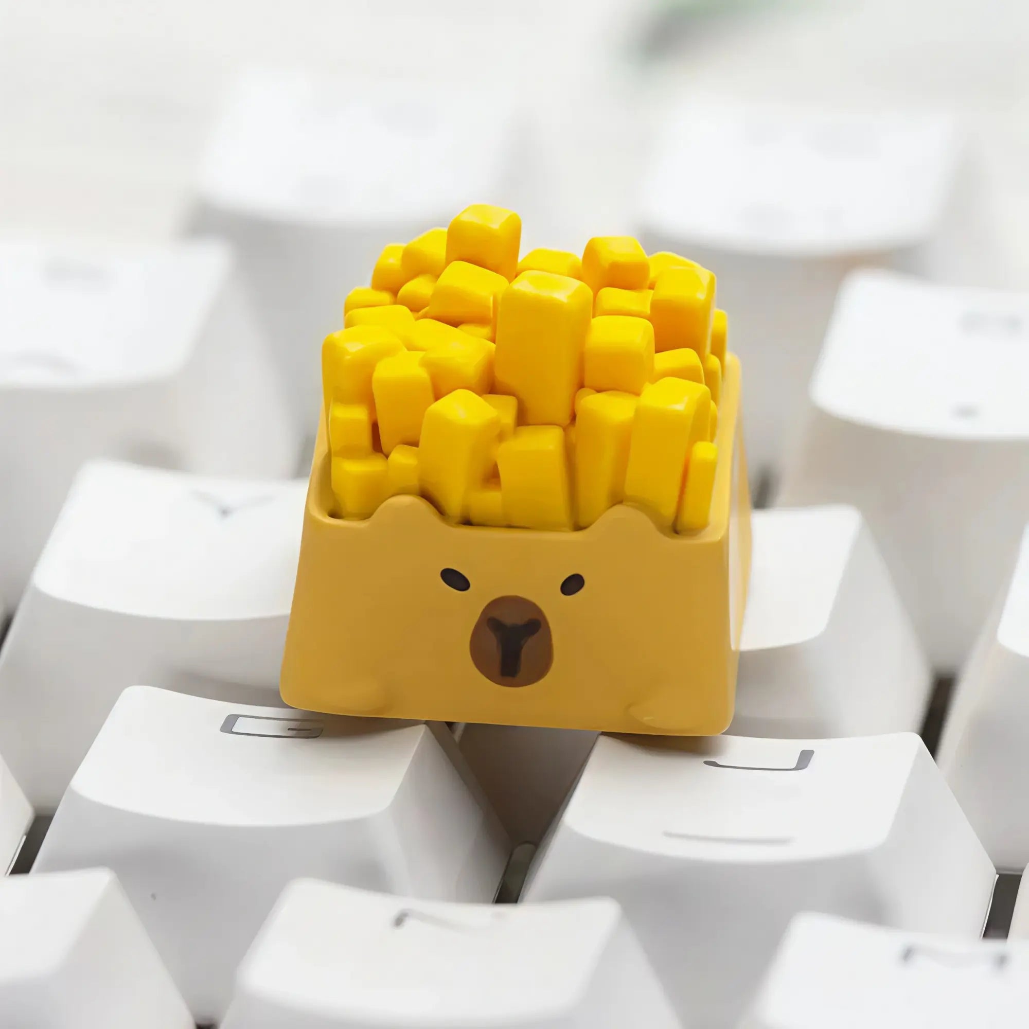 Capybara Burger Resin Artisan Keycap for Mechanical Keyboards