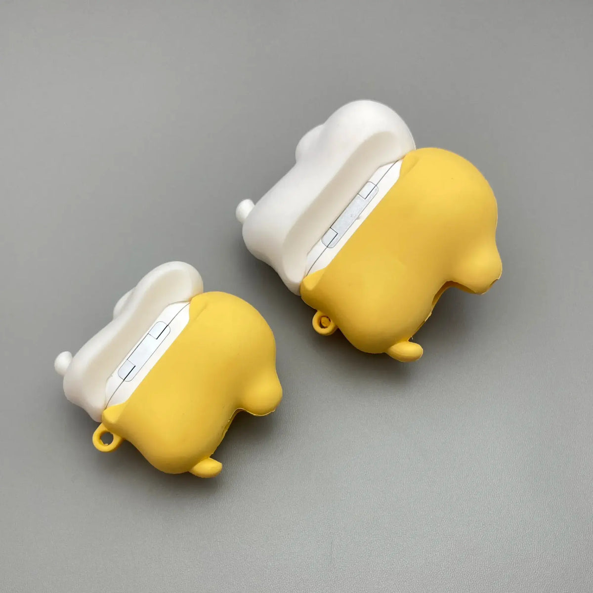 Cartoon White & Yellow Maltese Dogs AirPods Case