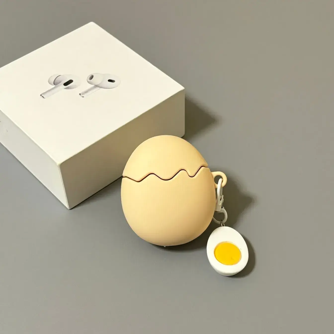 Creative Boiled Egg AirPods Case