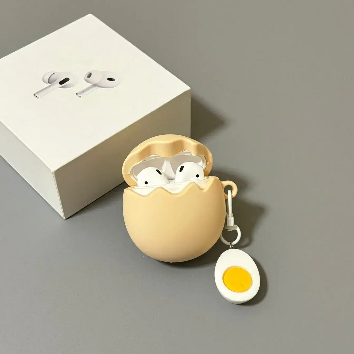 Creative Boiled Egg AirPods Case