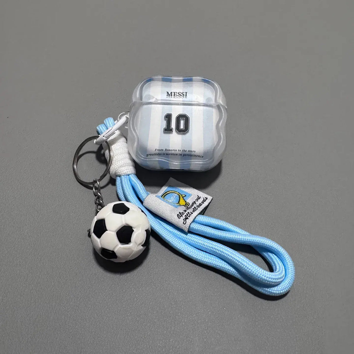 Creative Football Legend Jersey AirPods Case