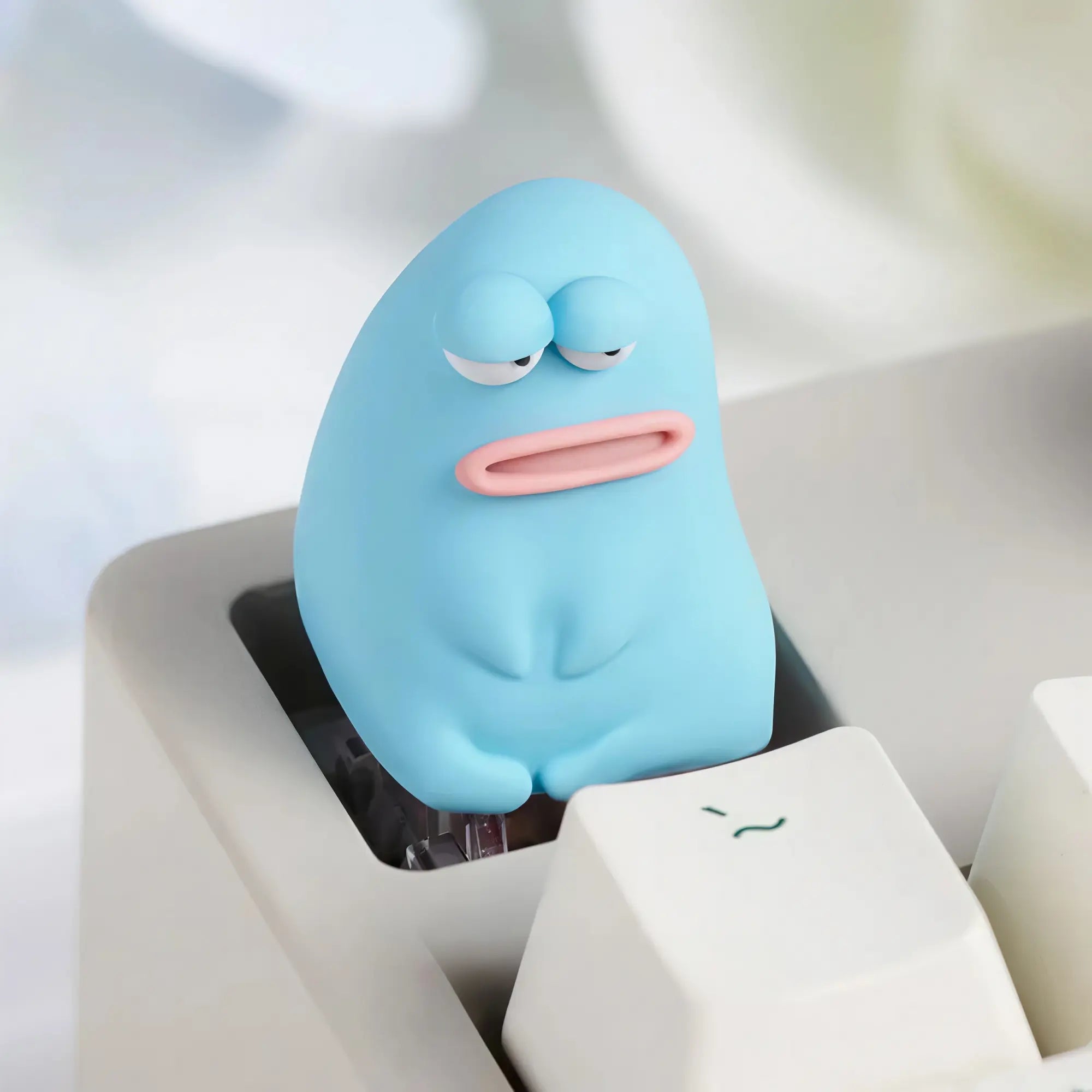 Cute Ugly Monster Artisan Keycap for Mechanical Keyboards