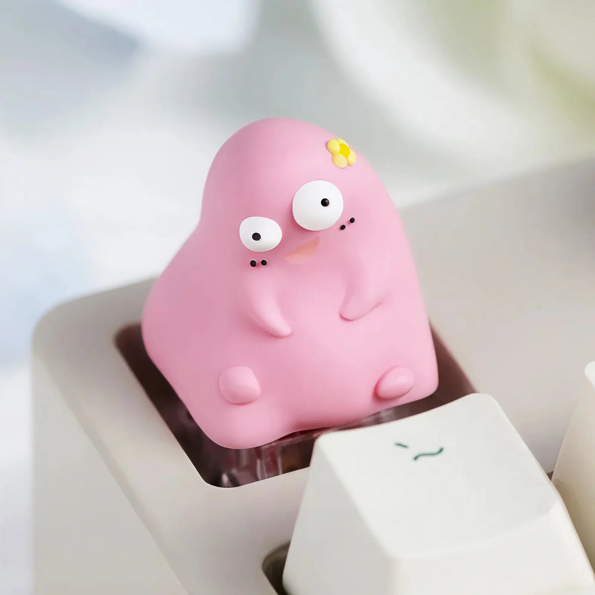 Cute Ugly Monster Artisan Keycap for Mechanical Keyboards