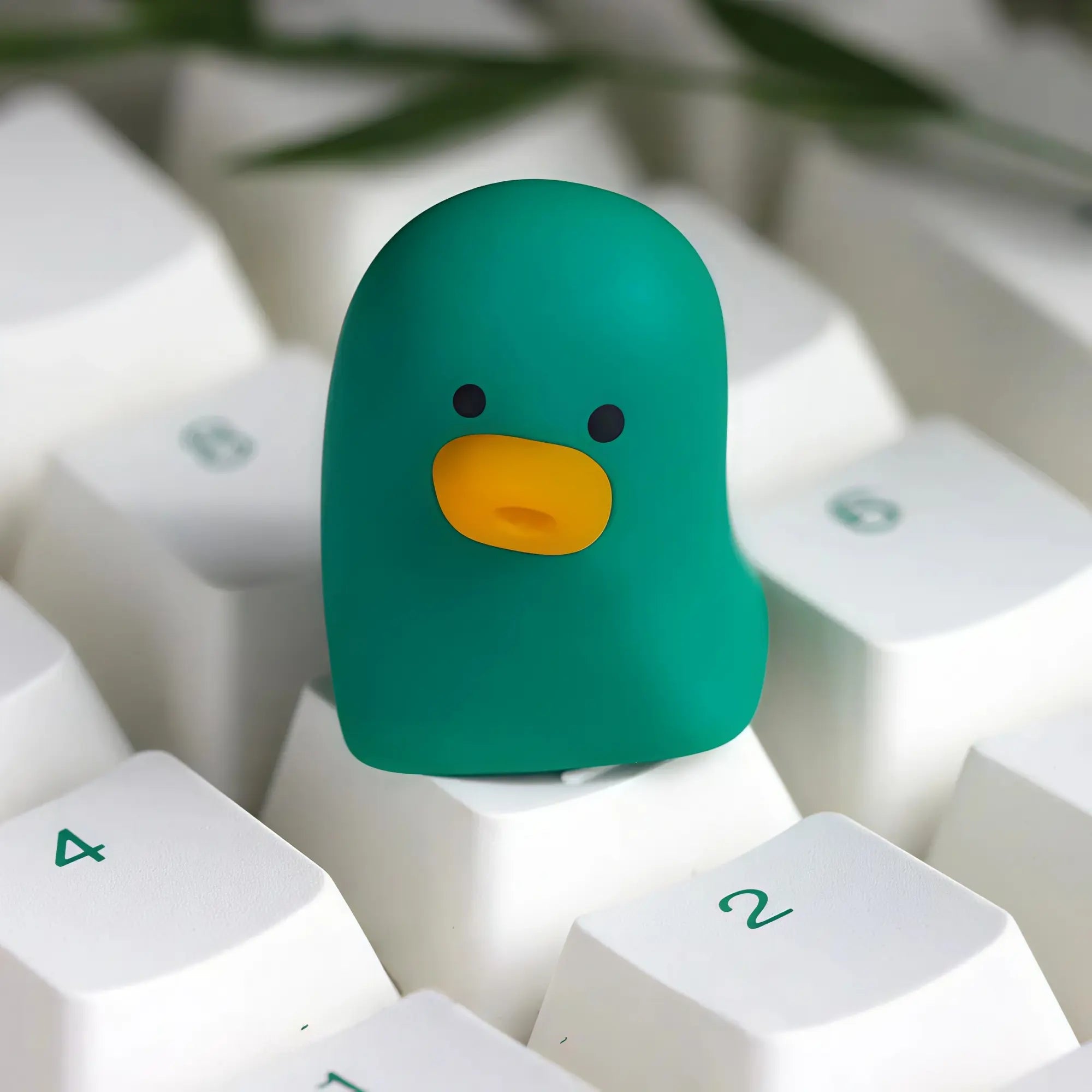 Four-Color Duck Artisan Keycap for Mechanical Keyboards