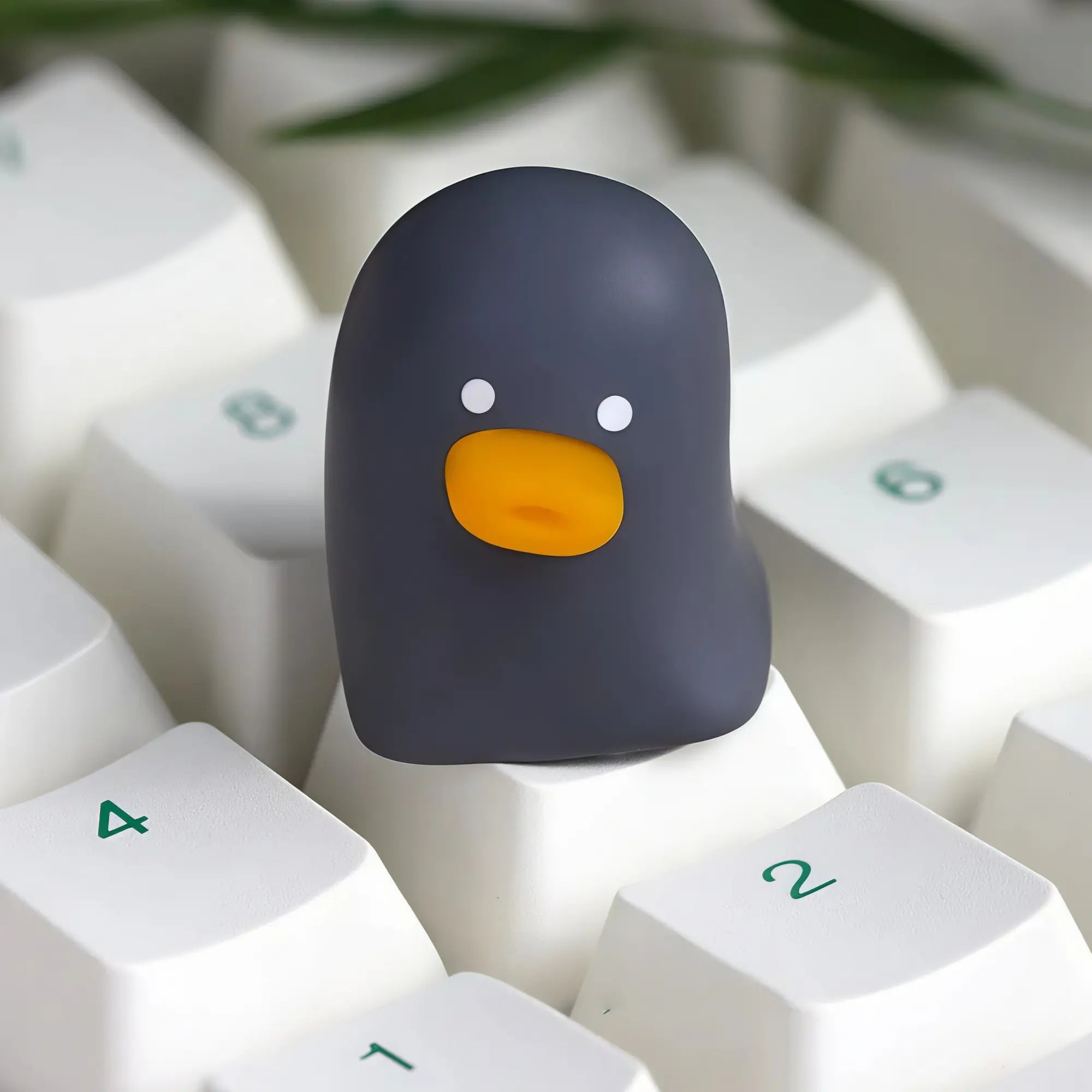 Four-Color Duck Artisan Keycap for Mechanical Keyboards