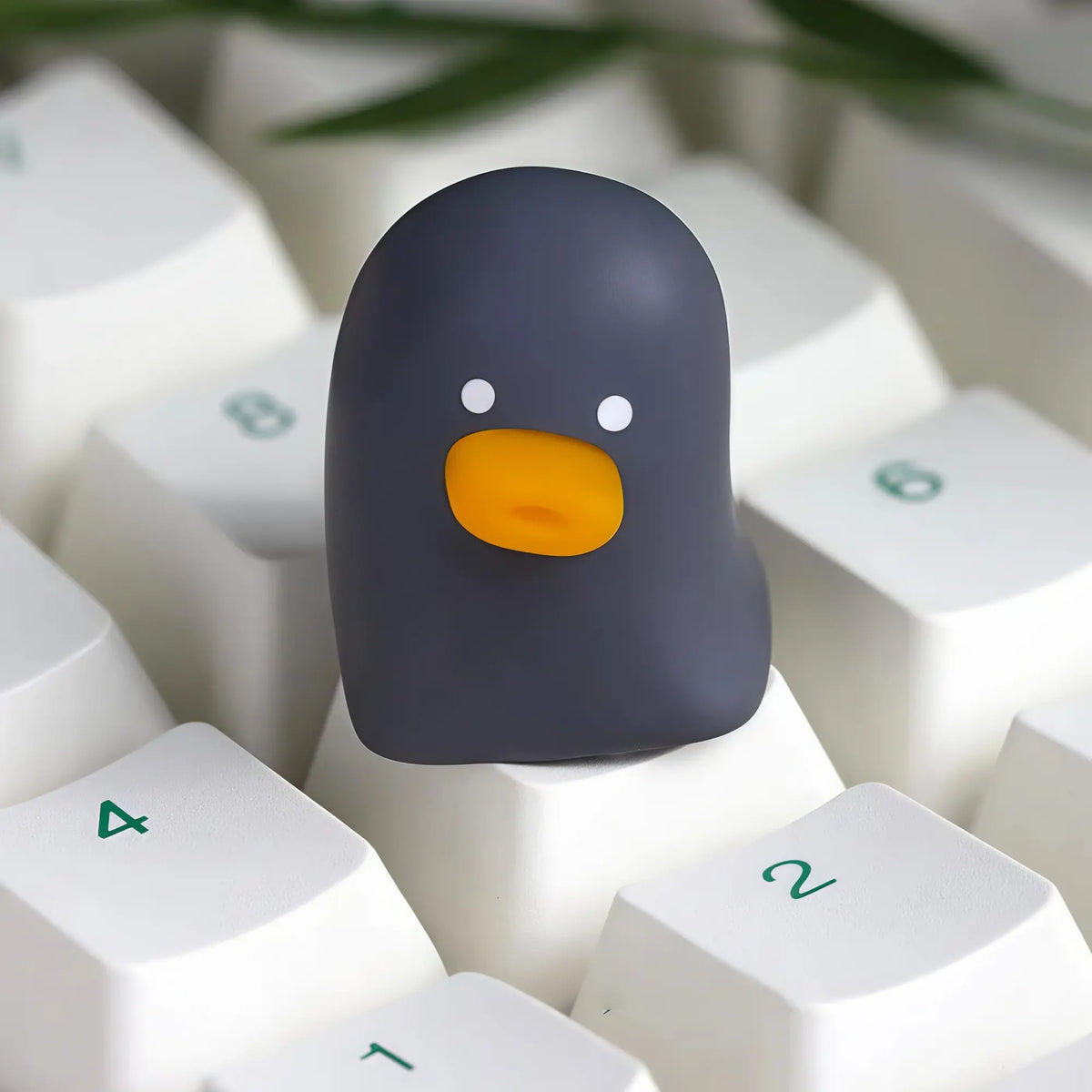 Four-Color Duck Artisan Keycap for Mechanical Keyboards