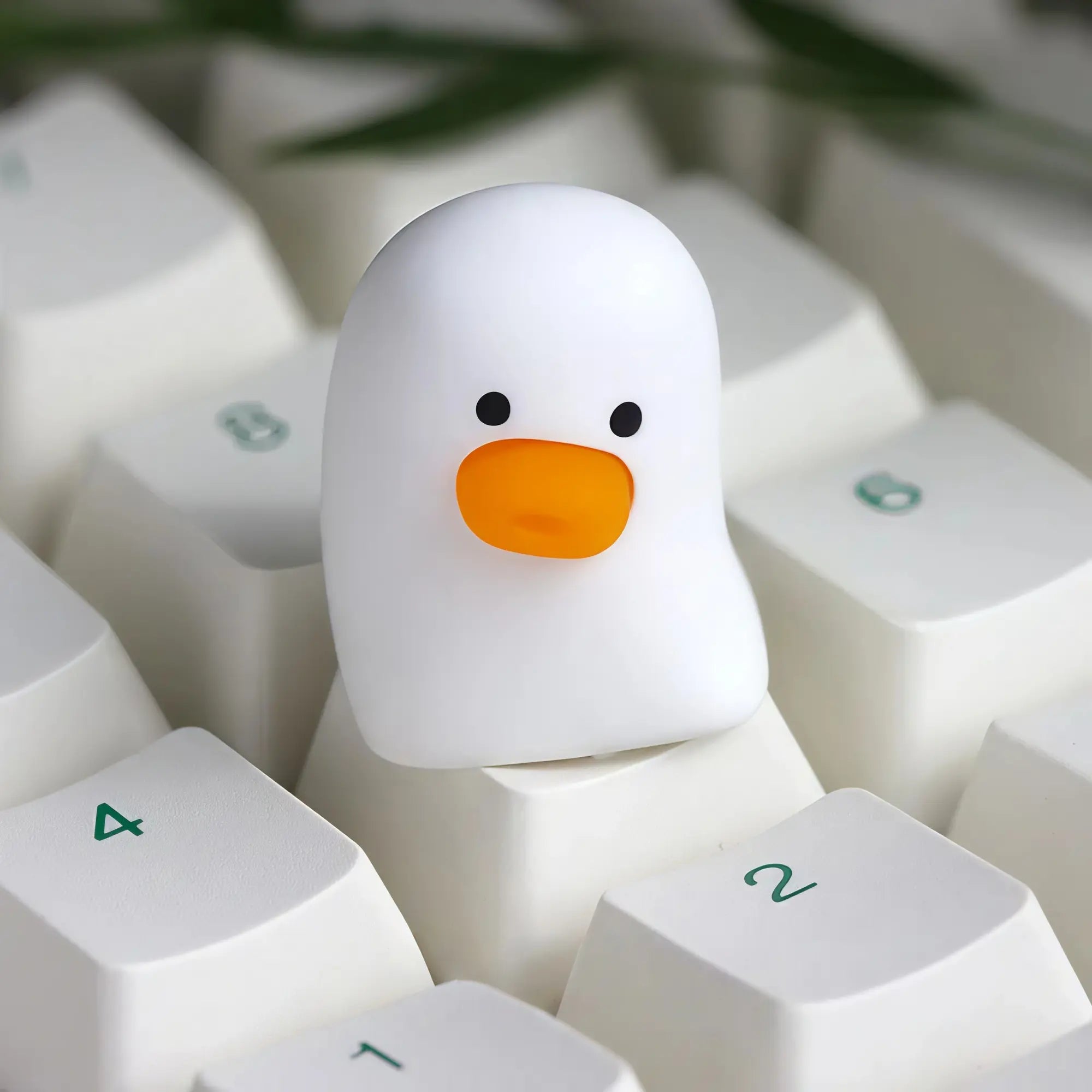 Four-Color Duck Artisan Keycap for Mechanical Keyboards