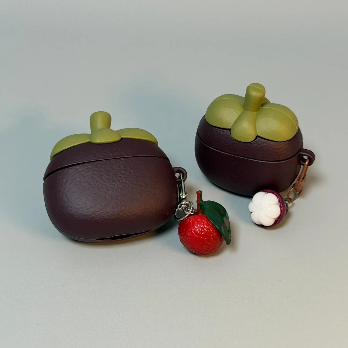 Novelty Realistic Mangosteen AirPods Case