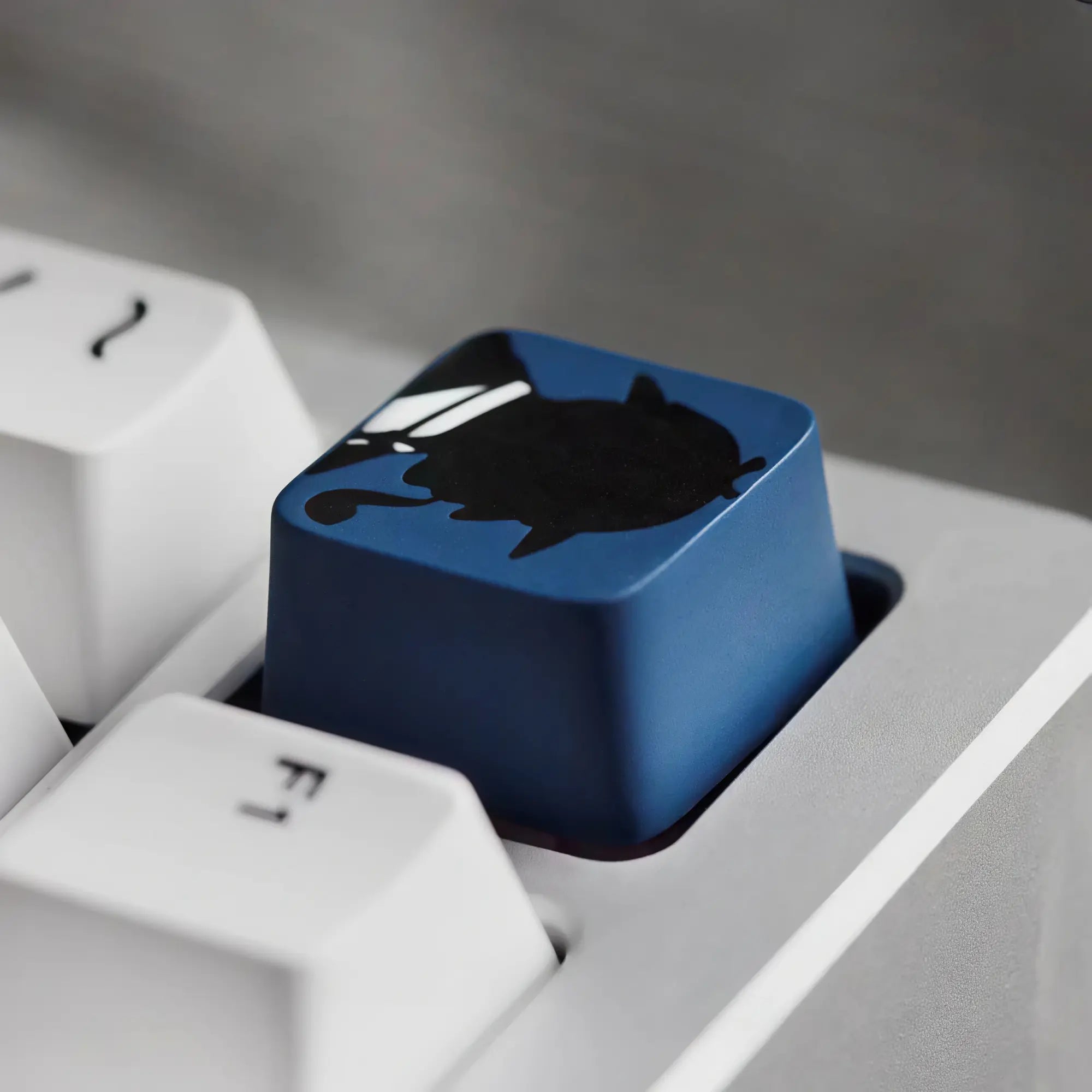 Sherlock Holmes Silhouette Artisan Keycap for Mechanical Keyboards